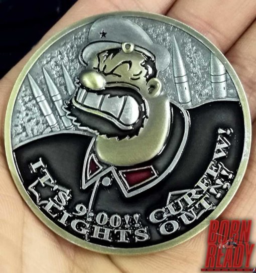 BRA Popeye Bluto Flip Coin