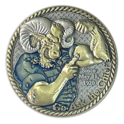 Go Ask the Chief Coast Guard Challenge Coin