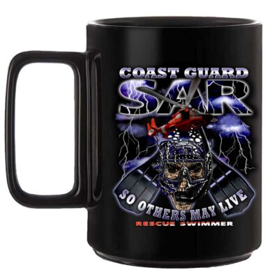 United-States-Coast-Guard-SAR-Search-and-Rescue-Black-15oz-Coffee-Mug