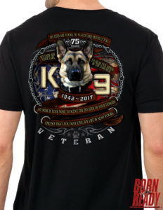 K9 75th Anniversary Shirt