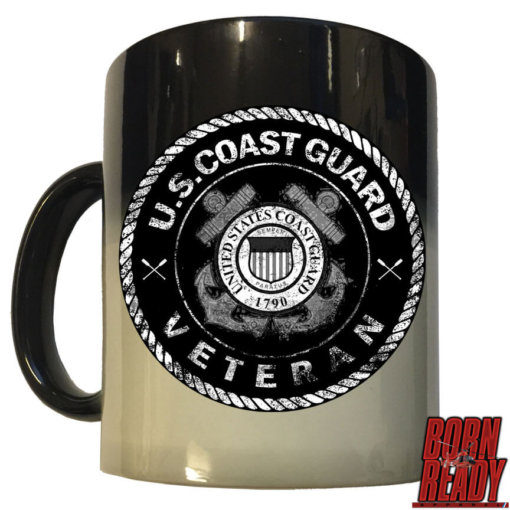 USCG Veteran Lava Coffee Mug