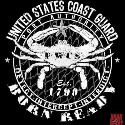 USCG PWCS Port Authority Coast Guard Veteran 3-18 Inch Custom Decal Sticker