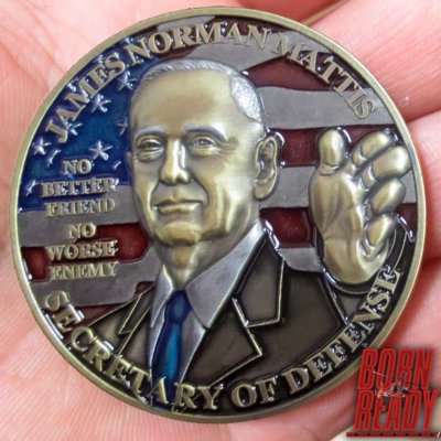 Gen James Mattis Secretary of Defense Coin