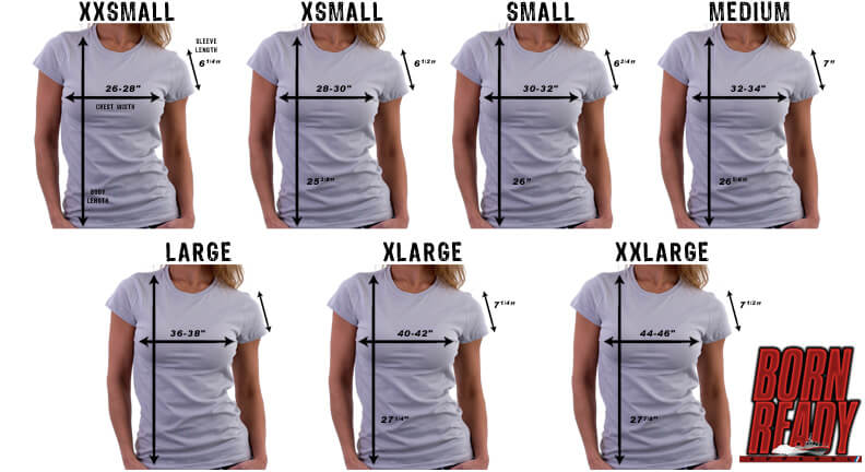Us Women's Shirt Size Chart | tunersread.com