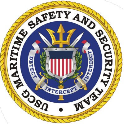 Maritime Safety and Security Coast Guard Veteran 3-18 Inch Custom Decal Sticker