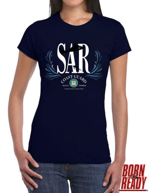 USCG SAR Rescue Swimmer Womens Shirt