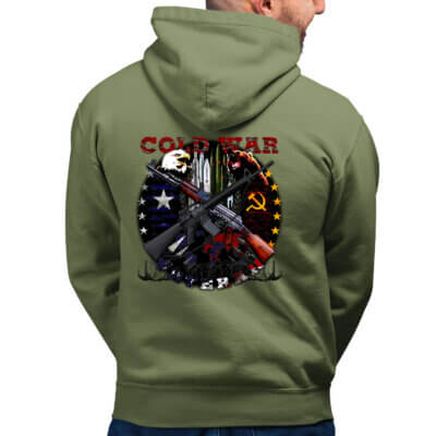 Cold War Veteran Coast Guard Custom Hoodie