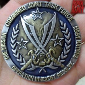 Military Operation Inherent Resolve Coin
