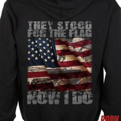 They Stood for the Flag Now I do hoodie