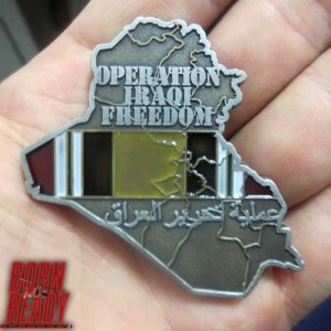 Operation Iraqi Freedom Veteran Coins
