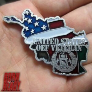 Operation Enduring Freedom Afghanistan Veteran Coin back