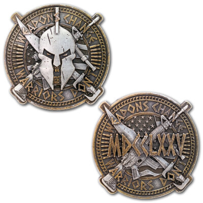 Weapons Change Warrior Don't Coast Guard Challenge Coin