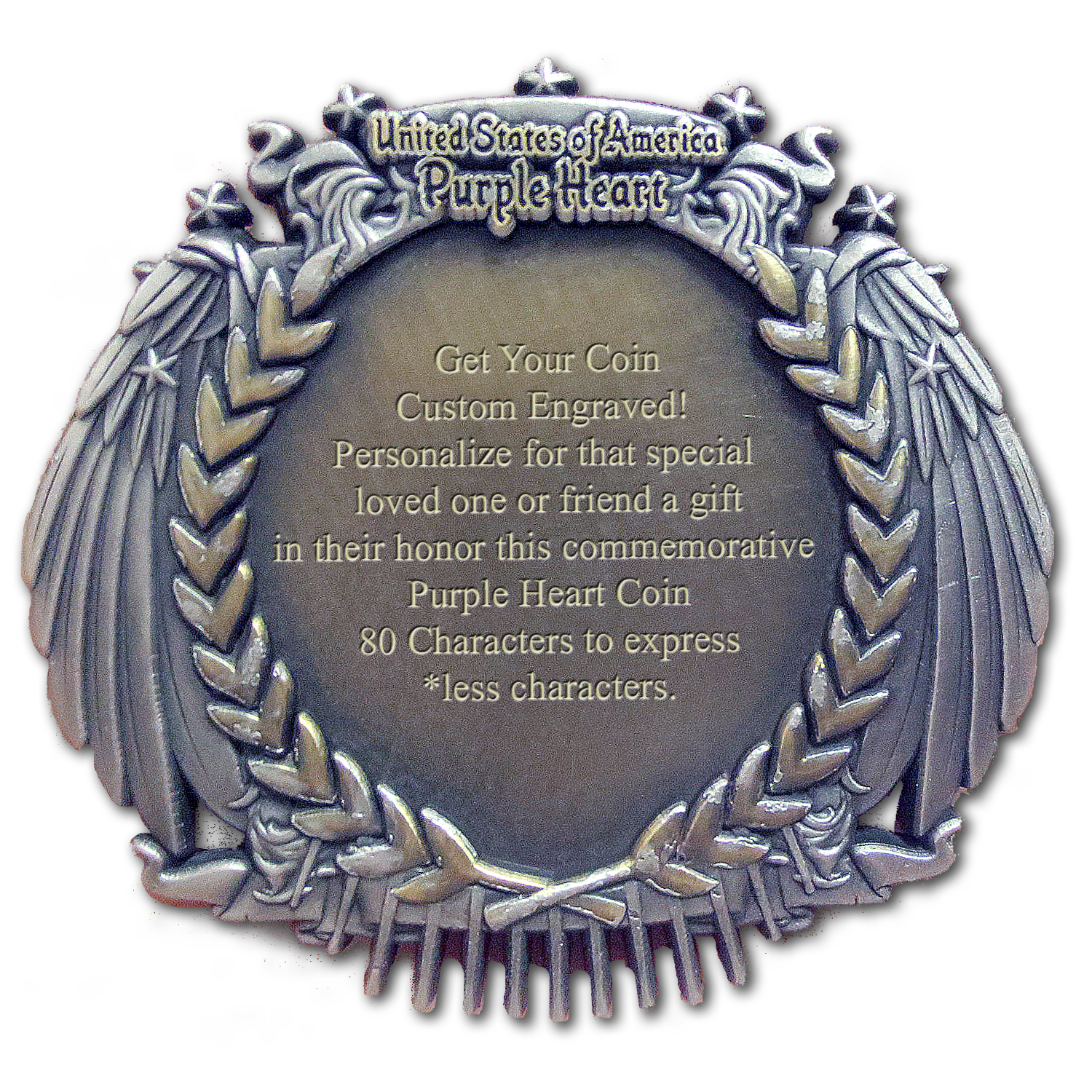 Purple-Heart-Engraved Back