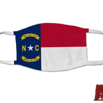 North Carolina State Flag US Coast Guard Covid Mask