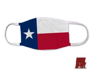 Texas State Flag US Coast Guard Covid Mask