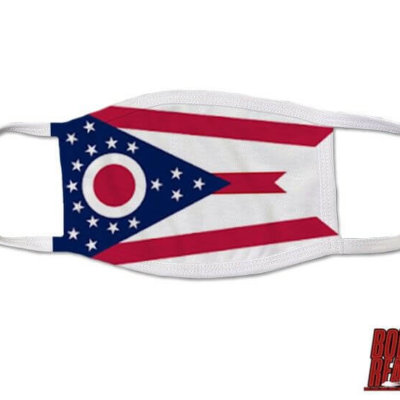 Ohio State Flag US Coast Guard Covid Mask
