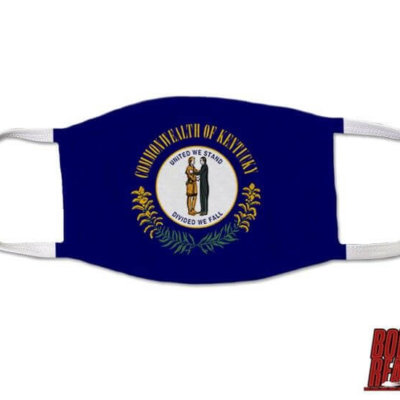 Kentucky State Flag US Coast Guard Covid Mask