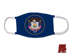 Utah State Flag US Coast Guard Covid Mask