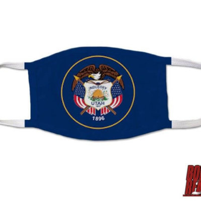 Utah State Flag US Coast Guard Covid Mask