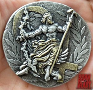 Zeus Greek God Ancient Coin
