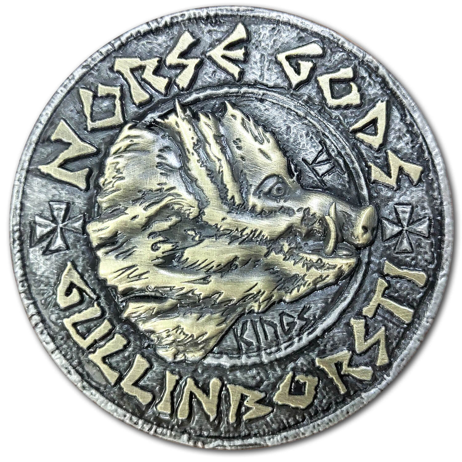 Freyr Viking Norse God Ancient Coin