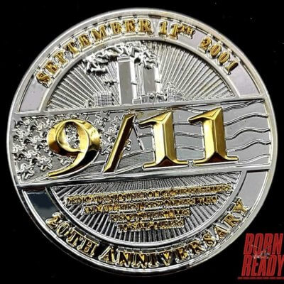 9-11 20th Anniversary Memorial Commemorative Coin