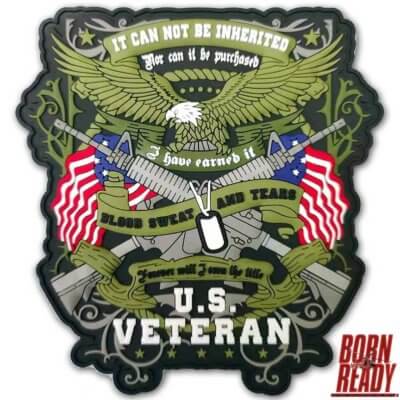 Military Morale PVC Patches