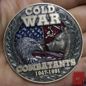 T-10 Heavy Battle Tank Cold War Combatant Challenge Coin