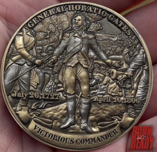 Battle of Saratoga Battles of the American Revolution Coin