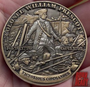 Battle of Bunker Hill Battles of the American Revolution Coin