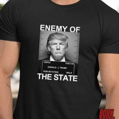 The Trump - Enemy of the State Mug Shot Shirt