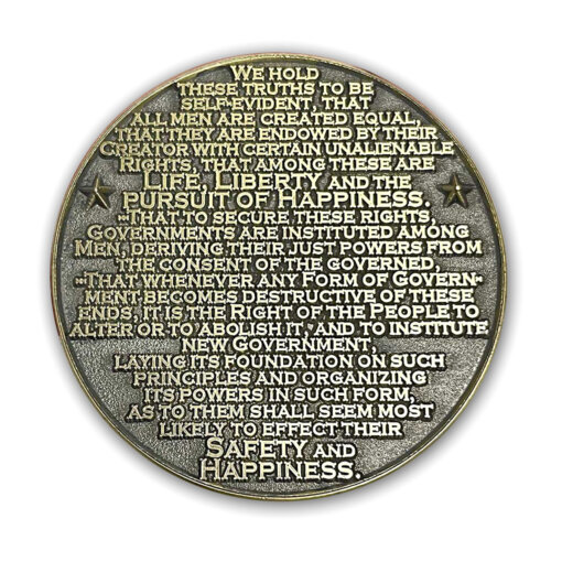 US Citizen Declaration of Independence Collectible Coin