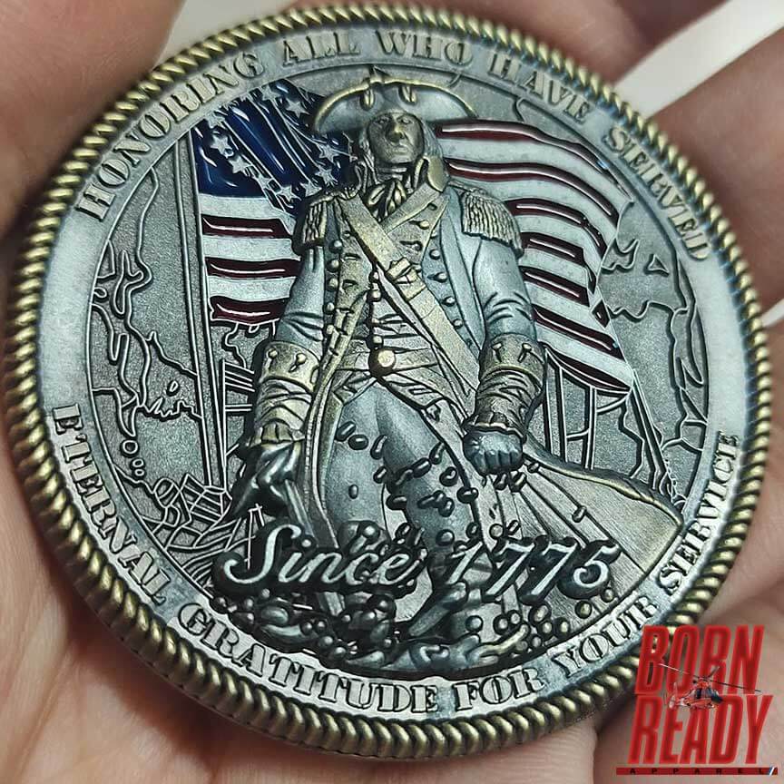 USCG Veterans Day Challenge Coin