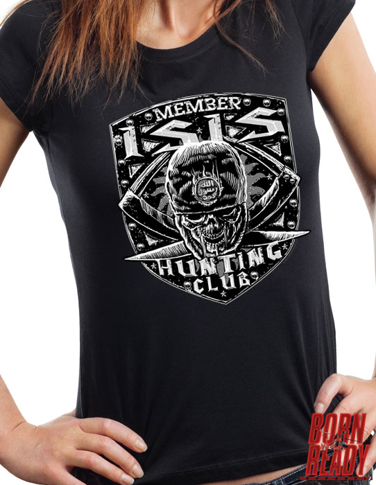 Isis Hunting Club Member Coast Guard Veteran Custom Women's Shirt