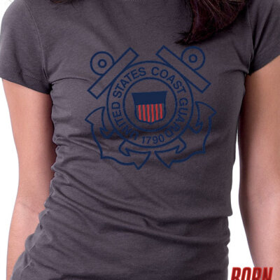USCG-Crossed-Anchors-Womens-Shirt
