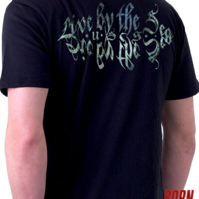 Live by the Sea Die by the Sea Coast Guard Veteran Custom Men's Shirt