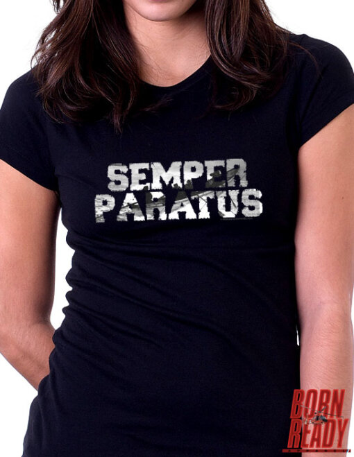Semper Paratus Old School Coast Guard Veteran Custom Women's Shirt