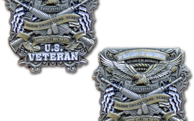 US Veteran Coast Guard Challenge Coin