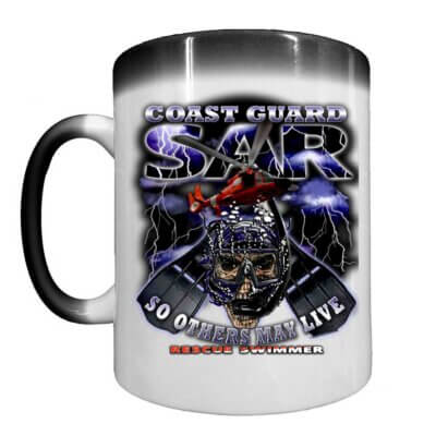 SAR So Others May Live Coast Guard Veteran Heat-Activated Coffee Mug