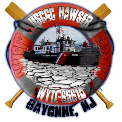 USCGC Hawser WYTL-65610 Semper Paratus Coast Guard Veteran 3-18 Inch Custom Decal Sticker