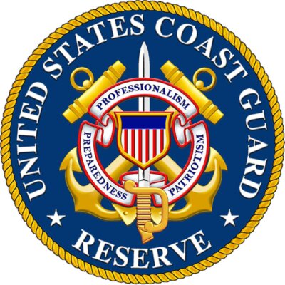 Pacific Area Coast Guard Veteran 3-18 Inch Custom Decal Sticker