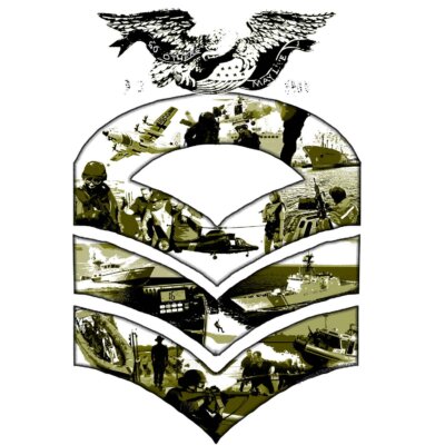 USCG Chief Petty Officer Coast Guard Veteran 3-18 Inch Custom Decal Sticker
