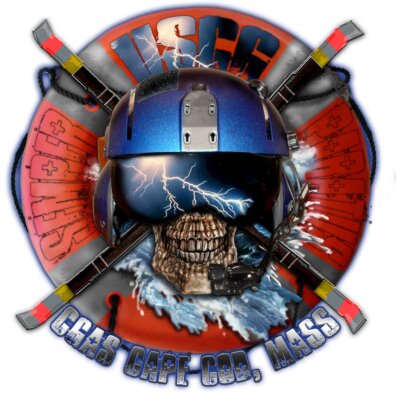 CGAS Air Station Cape Cod Semper Paratus Coast Guard Veteran 3-18 Inch Custom Decal Sticker