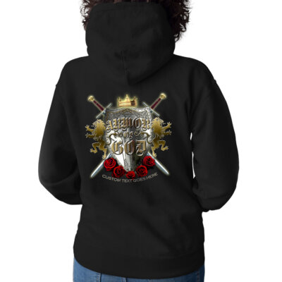 Armor of God Ephesians 6:10-18 US Coast Guard Veteran Custom Hoodie
