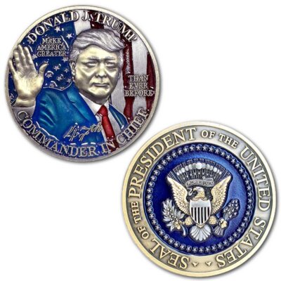 Donald Trump 47th Commander In Chief MAGA Collectible Coin