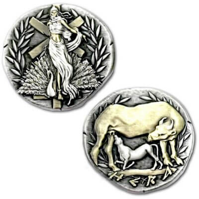 Hera Greek Goddess of Marriage Family Protector of Women Ancient Collectible Coin