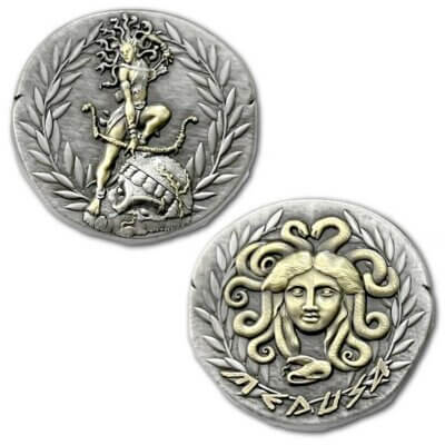 Medusa Greek Gorgon Ancient Collectible Coin