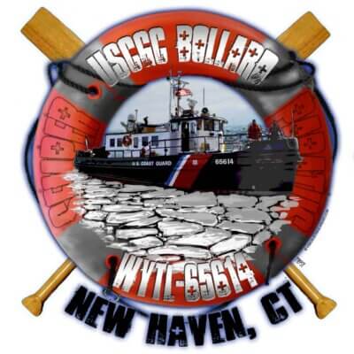 USCGC Bollard WYTL-65614 Semper Paratus Coast Guard Veteran 3-18 Inch Custom Decal Sticker