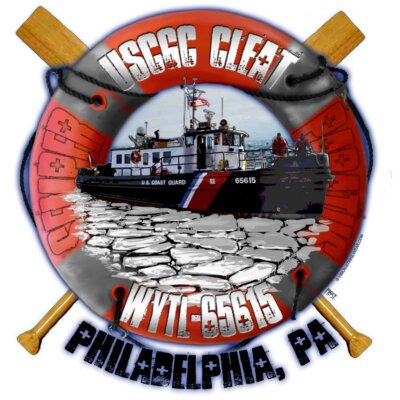 USCGC Cleat WYTL-65615 Semper Paratus Coast Guard Veteran 3-18 Inch Custom Decal Sticker