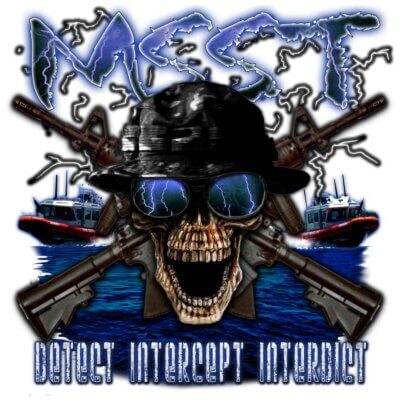 MSST Detect Intercept Interdict Coast Guard Veteran 3-18 Inch Custom Decal Sticker